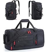 BAGSMART Gym Bag for Women & Men, 35L Sports Travel Duffel Bag with Shoe Laptop Compartment,Anti-...