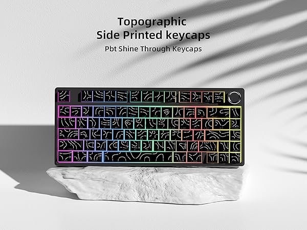 side printed keycaps