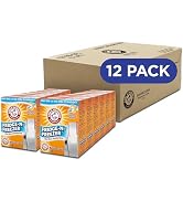 Arm & Hammer Baking Soda Fridge-n-Freezer Odor Absorber, Orange 14 oz, Pack of 12