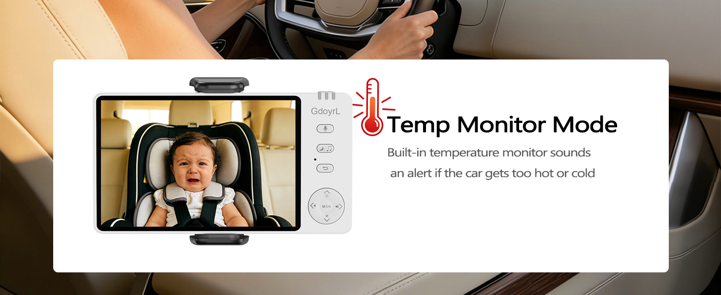 Wireless Baby Car Camera