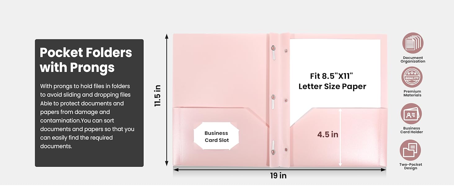 pocket folders