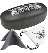 MyEyeglassCase Hard Sunglasses case - Women Glasses Case Holder - Large Durable Eyeglass Case Har...