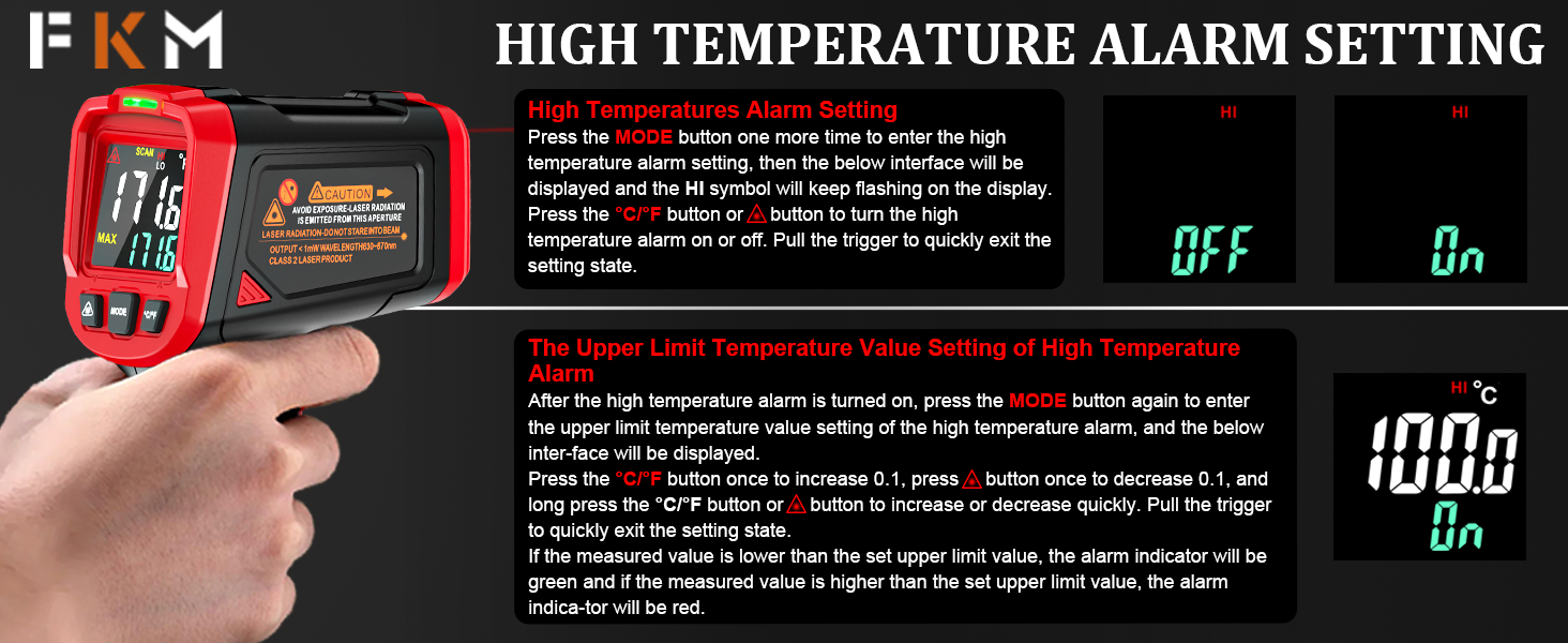 digital thermometer for car