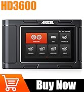 ANCEL HD3600 Construction Machinery Diesel Scan Tool with DPF Regeneration, Full System Heavy Dut...