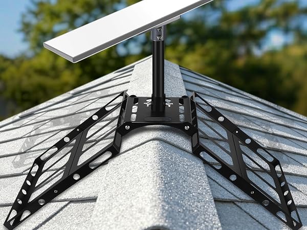 Gen 3 Roof Mount for Starlink, Adjustable Starlink Roof Mount, No Drilling Required Starlink Stan...
