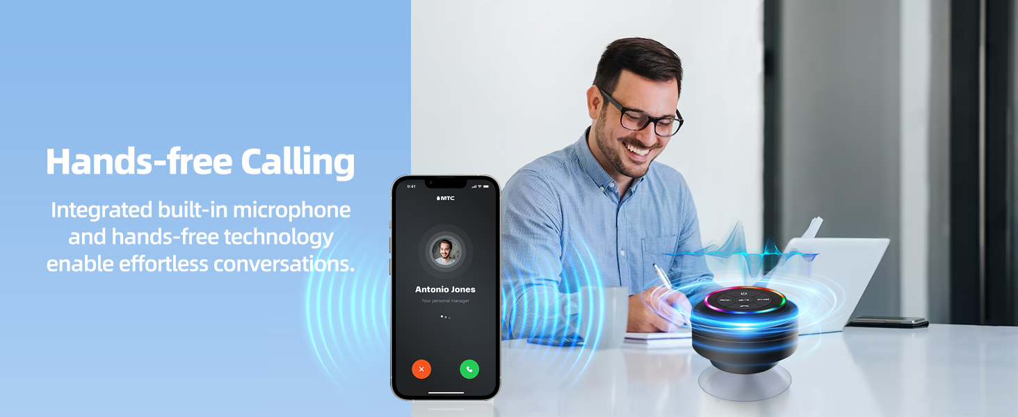 waterproof speaker for shower