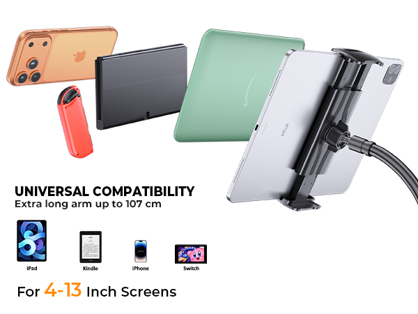 Compatible with 4-13 inch devices