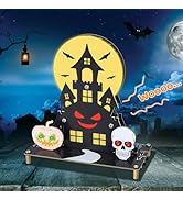 Halloween LED Light DIY Kit, MIOYOOW Haunted Castle Soldering Projects with 3 Lighting Modes and ...