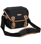 Padwa Lifestyle Black Sling Camera Bag - Waterproof Nylon Crossbody Photography Bags with Thick S...
