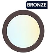 LUXRITE 6 Inch LED Disk Lights, Dimmable Flush Mount Ceiling Light, 5CCT 2700K 3000K 3500K 4000K ...