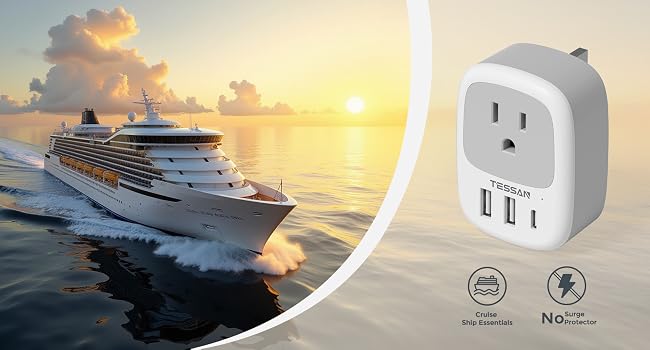 USA to UK plug adapter