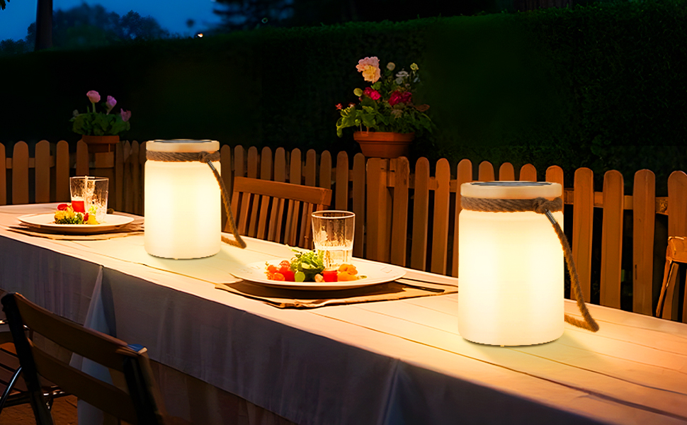 Solar Cordless Table Lamp