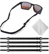 Buyisgle No Tail Adjustable Eye Glasses Holder Strap - Sunglasses Straps Cords for Men Women - Ey...