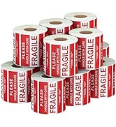 Anylabel 3 x 2 inch Handle with Care Fragile Thank You Warning Packing Shipping Label Stickers Pe...