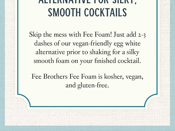 your egg white alternative for silky smooth cocktails