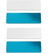 LIGHTULIFE Under Cabinet Lights Magnetic stickys 4PCS - Replacement Magnetic Strips with Adhesive...