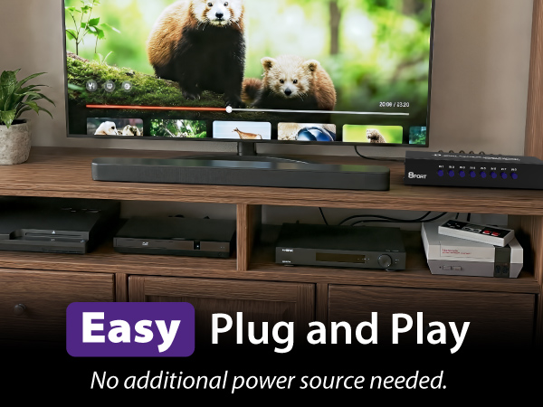easy plug and play