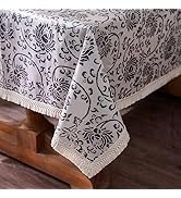 ARTABLE Vintage Tablecloth Rectangle Waterproof Oil Proof Farmhouse Style Table Cover for Kitchen...