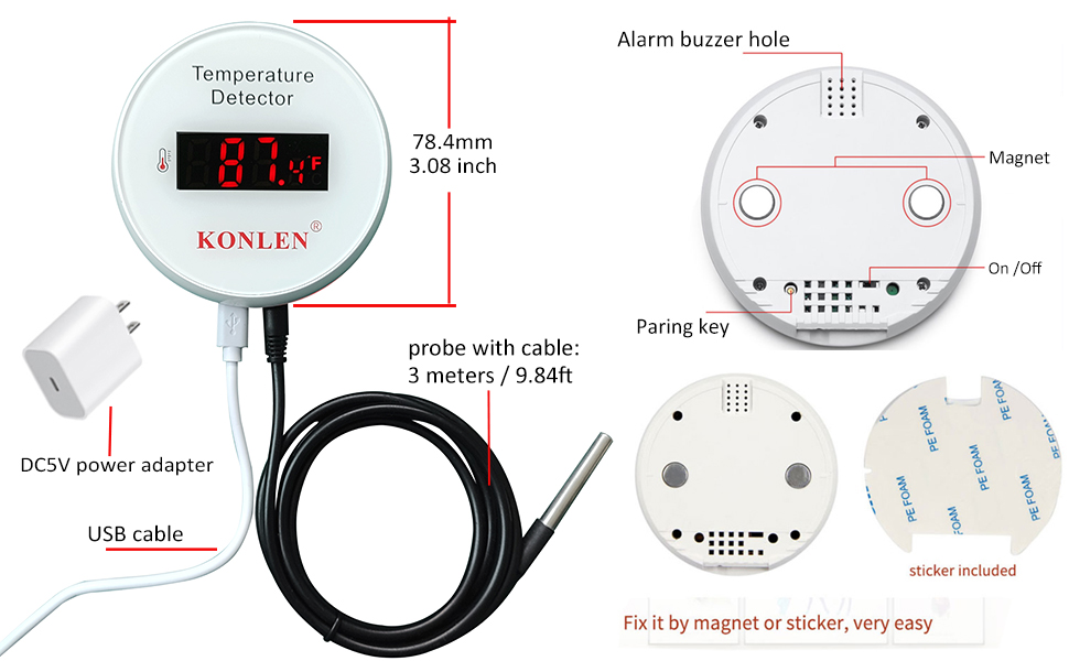 wifi thermometer temperature sensor