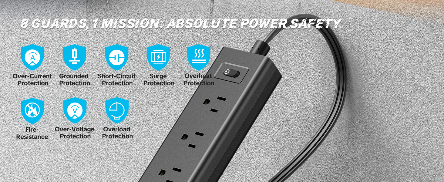 power strip mountable