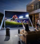 soundcore Nebula X1 Pro Triple Laser 4K Home & Outdoor Cinema Projector, 3500 ANSI Lumens Mobile ...