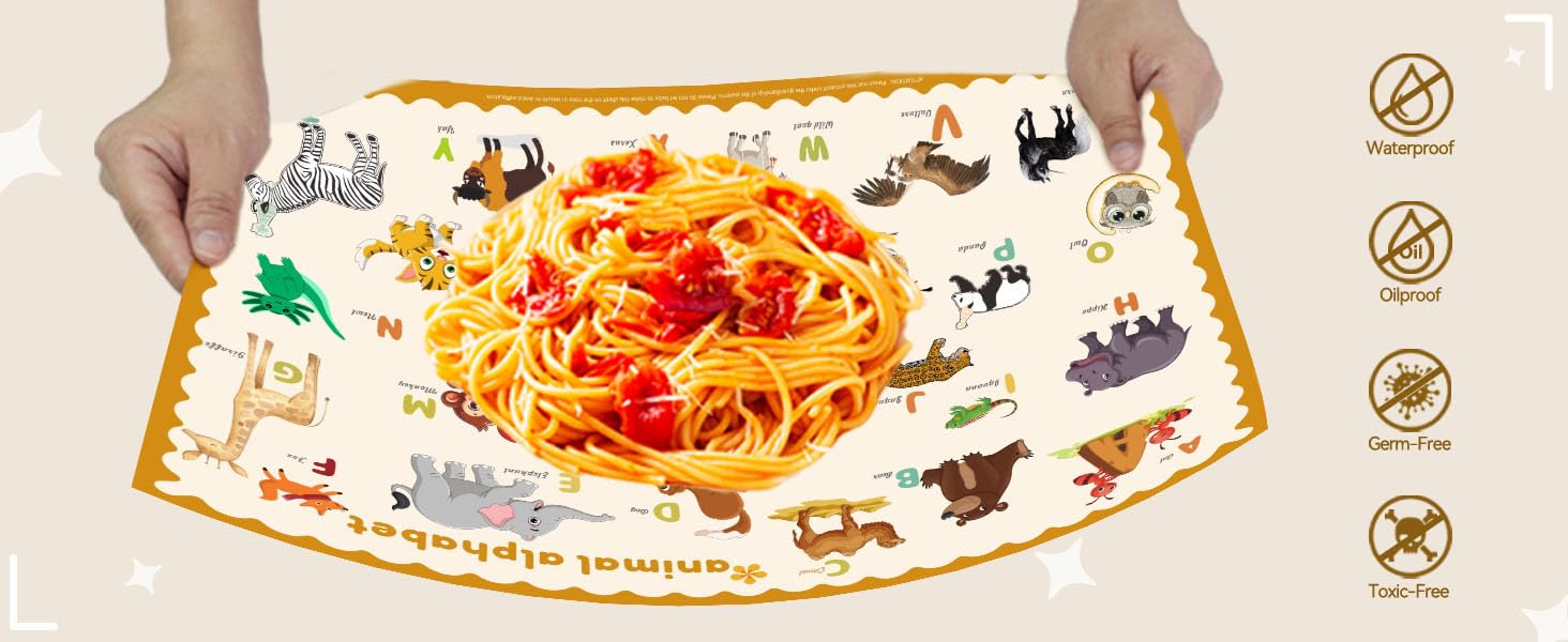 toddler placemats for dining table