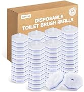 60 Count Toilet Wand Refills for Clorox, 5X Cleaning Power Toilet Bowl Wand Refills & High-Densit...