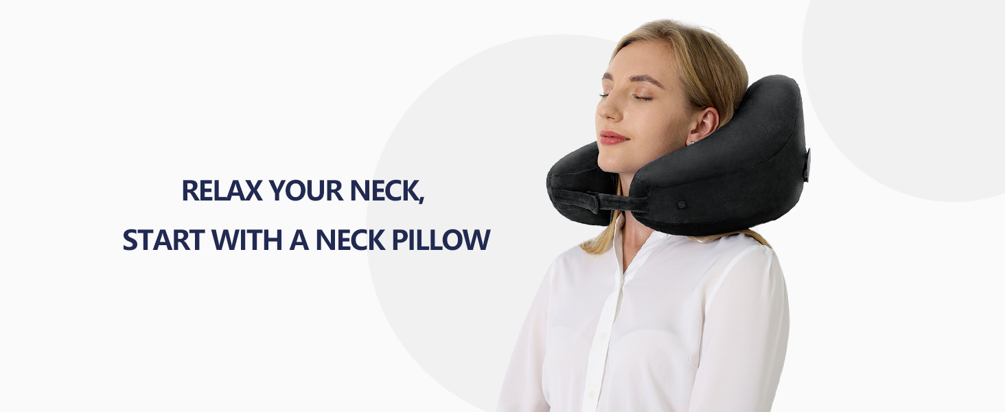 What scenarios is the neck pillow suitable for? This pillow is not only for airplane travel camping