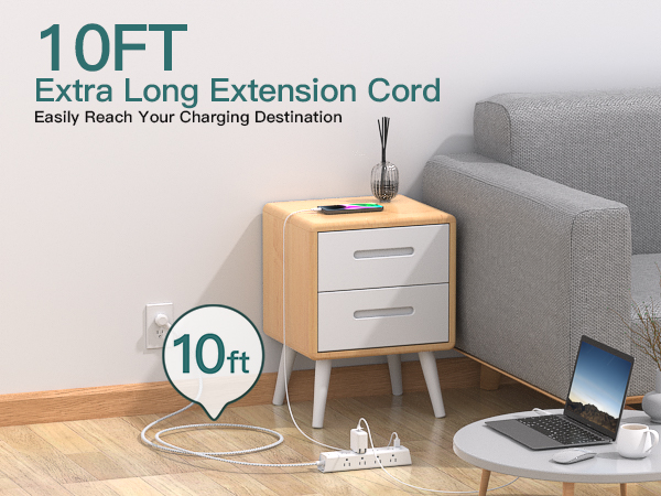 10ft extension cord