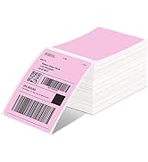 Phomemo 4x6 Thermal Label Printer Paper - 500 PCS Pink 4