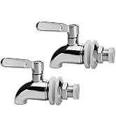 Replacement Spigot for Beverage Dispenser, Stainless Steel Spigot for Drink Dispenser, ?Water Dis...