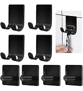CGBE Razor Holder for Shower, 4 Packs Razor Holder and 4 Packs Shower Hooks, Self Adhesive Shaver...