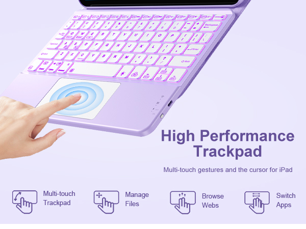 ipad air 4th generation case with keyboard