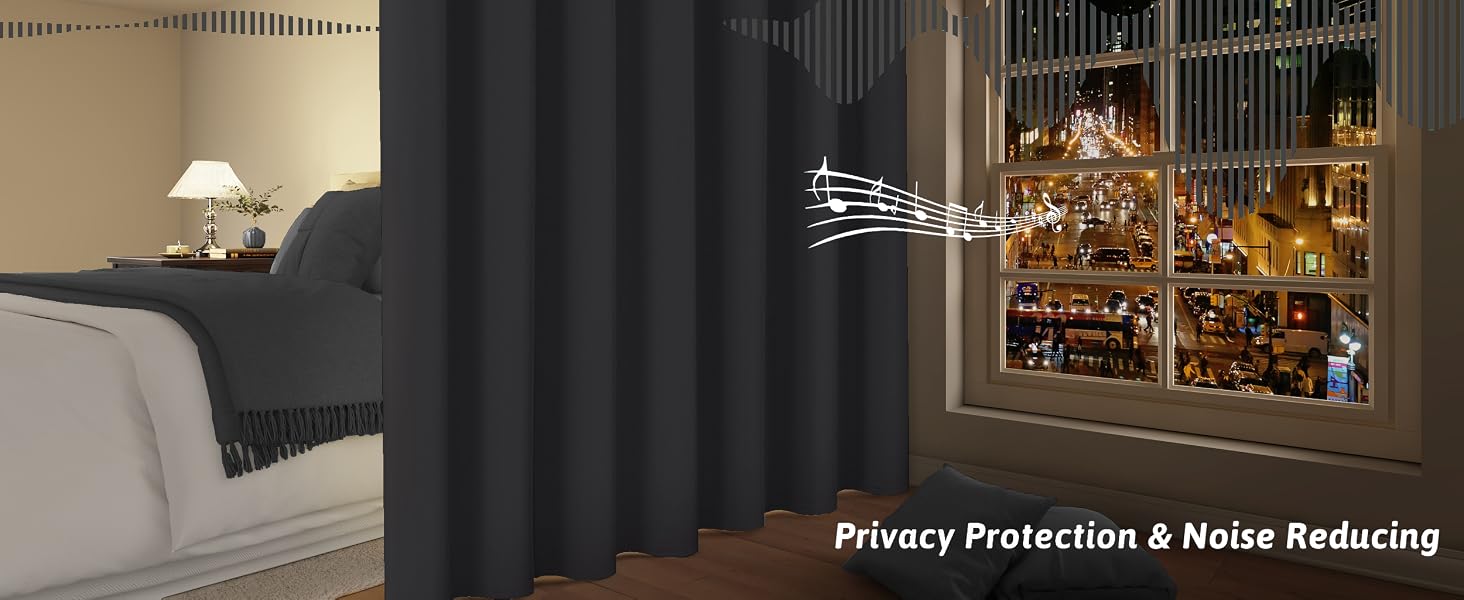 door curtain door Curtains blackout single curtain panel drapes