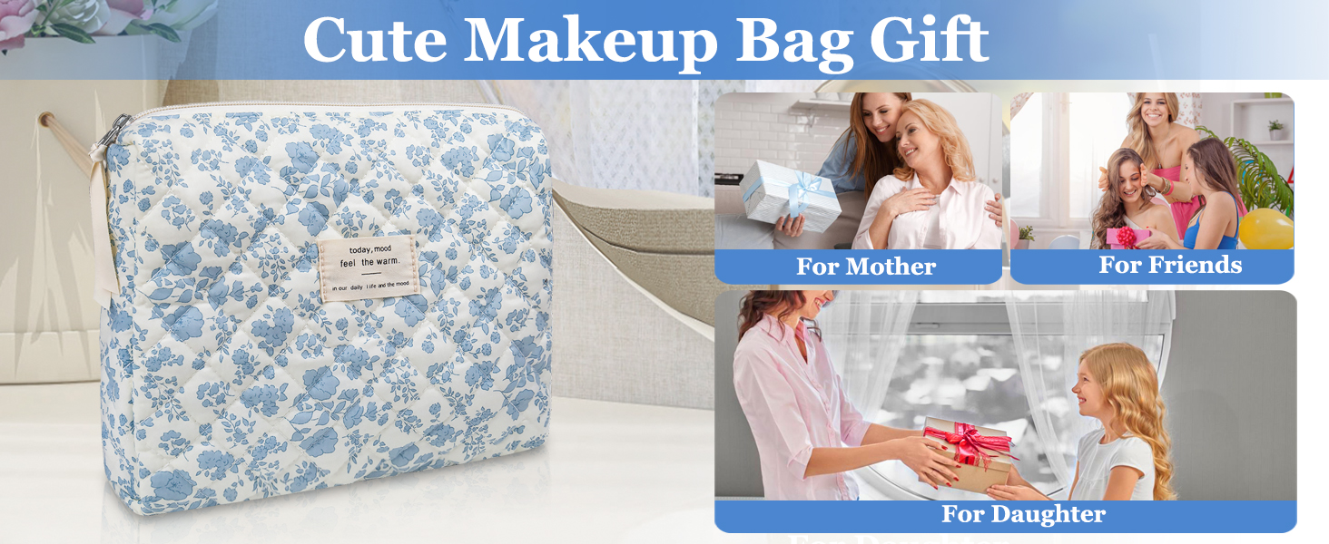 MAKEUP BAG FOR WOMEN GIRLS