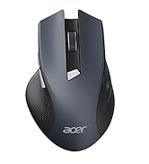 acer Wireless Mouse for Laptop, 2.4GHz Computer Mouse 3 Adjustable DPI USB Mice with USB-A Receiv...