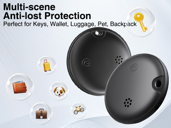 Track Multiple Items At Once. Perfect for Keys, Wallet, Luggage, Pet, Backpack