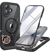 Miracase for iPhone 17 Case 6.3'', Full-Body Bumper Military Drop Protection Outdoor Phone case w...