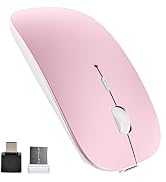 bluetooth wireless mouse pink