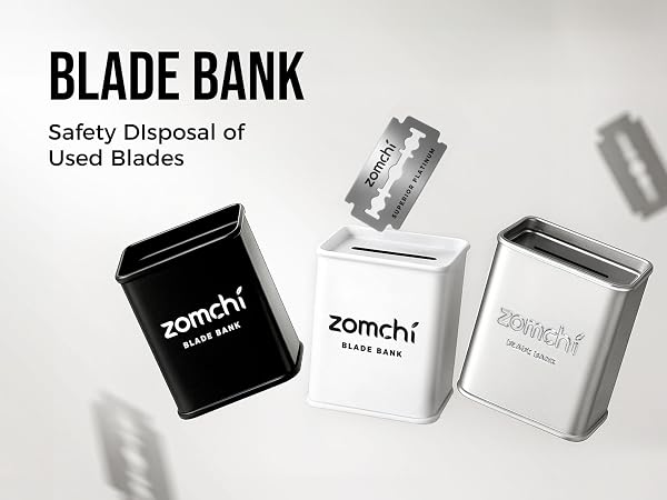 razor blade disposal container