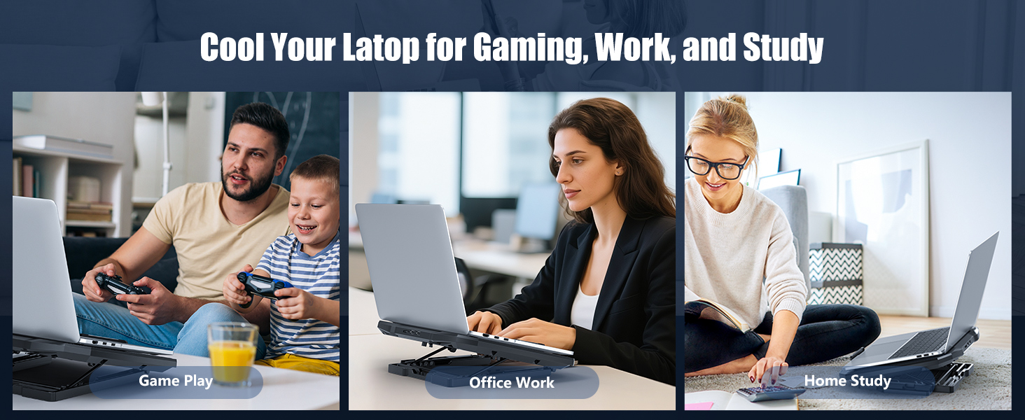 Laptop Cooling Pad F2PLUS-16