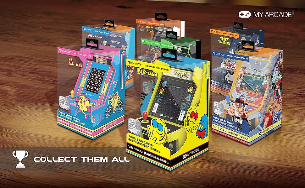 My Arcade Micro players