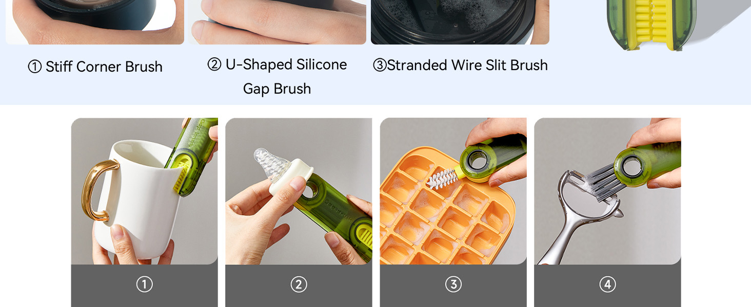water bottle cleaner set
