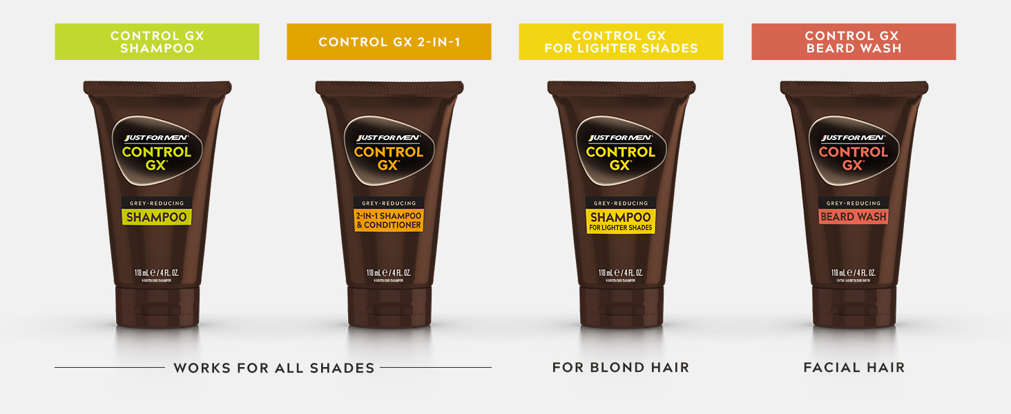 Choose your shampoo preference: Regular, 2-in-1, Anti-Dandruff, Light Shades, Beard Wash