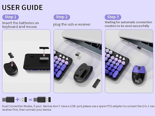 Wireless Keyboard and Mouse