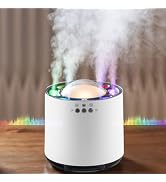 Small Cool Mist Humidifier:USB Personal Desktop Humidifier for Office Home, Baby Humidifier with ...