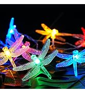 Dragonfly Starry String Lights 10ft 20 LED Decorative Twinkle Fairy Lighting Strand Battery Power...