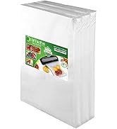 WVacFre 100 Quart Size 8x12Inch 4mil Food Vacuum Sealer Bags with Commercial Grade,BPA Free,Heavy...