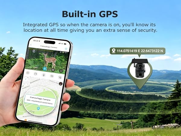 BUILT-IN GPS ANTI-THEFT POSITIONING