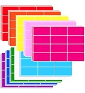 Large Moving Labels for Boxes, 240 Waterproof Color Coded Moving Stickers Packing Labels, Removab...